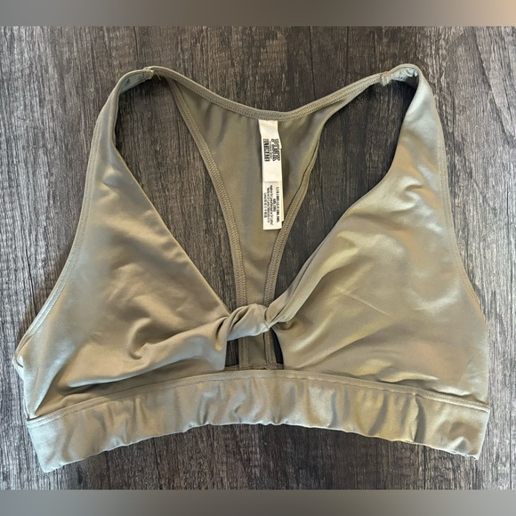 PINK Victoria's Secret Other - Pink Victoria’s Secret Womens Sage Sz L ‎ Ultimate Lightly Lined Sports Bra Swim